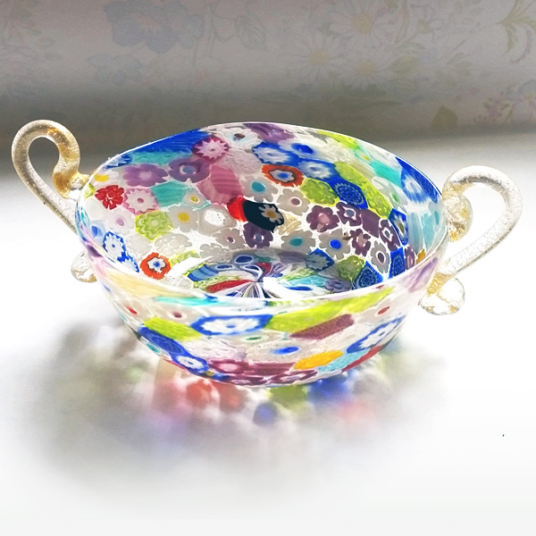 MURANOガラスの小皿